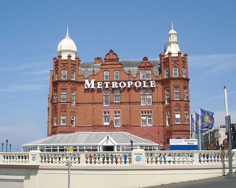 The Metropole Hotel Blackpool Exterior foto